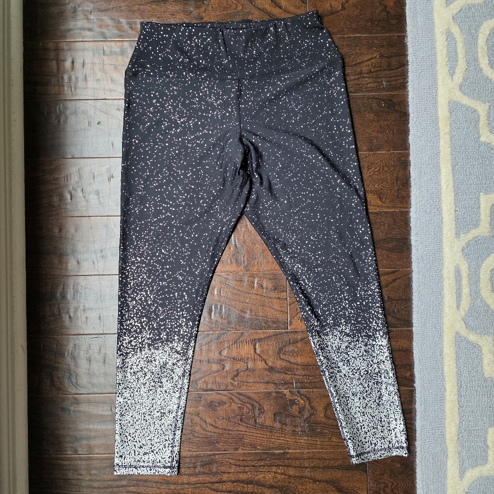 NY&Co Black and Silver Leggings